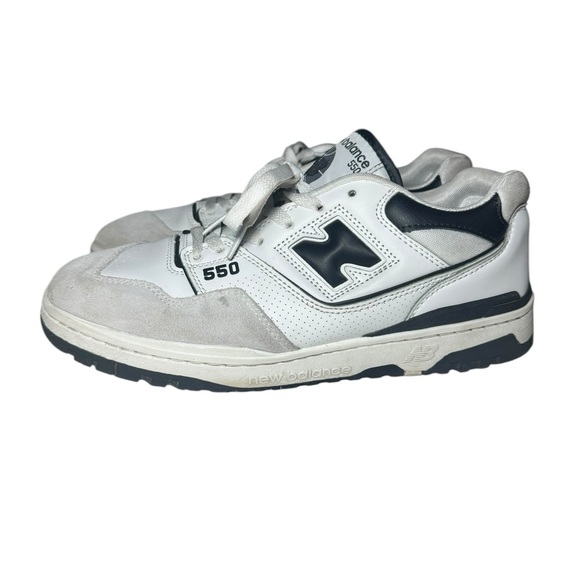 Men’s New Balance 550 Black & White Size 10 - Picture 3 of 8